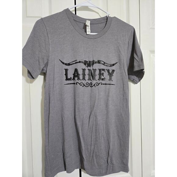 Bella canvas small women's gray graphic tee - Picture 1 of 8